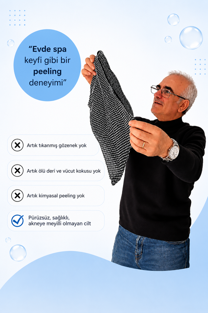 BLISSAL Peeling Duş Havlusu