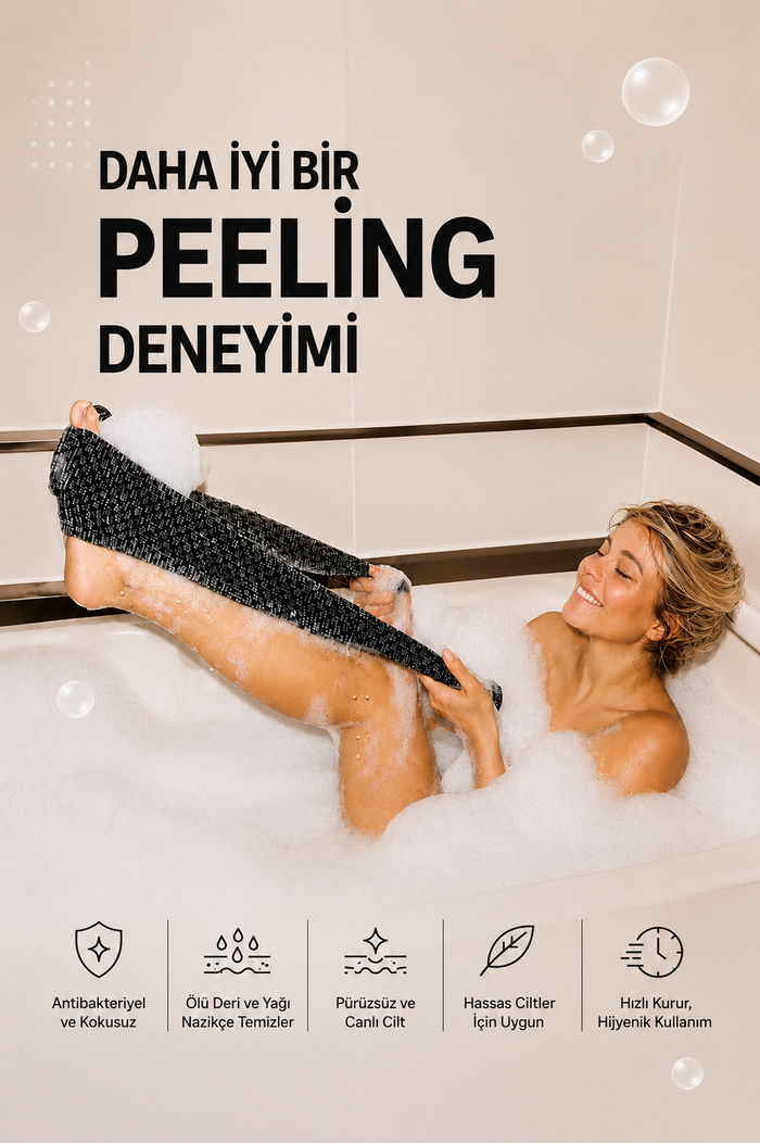 BLISSAL Peeling Duş Havlusu