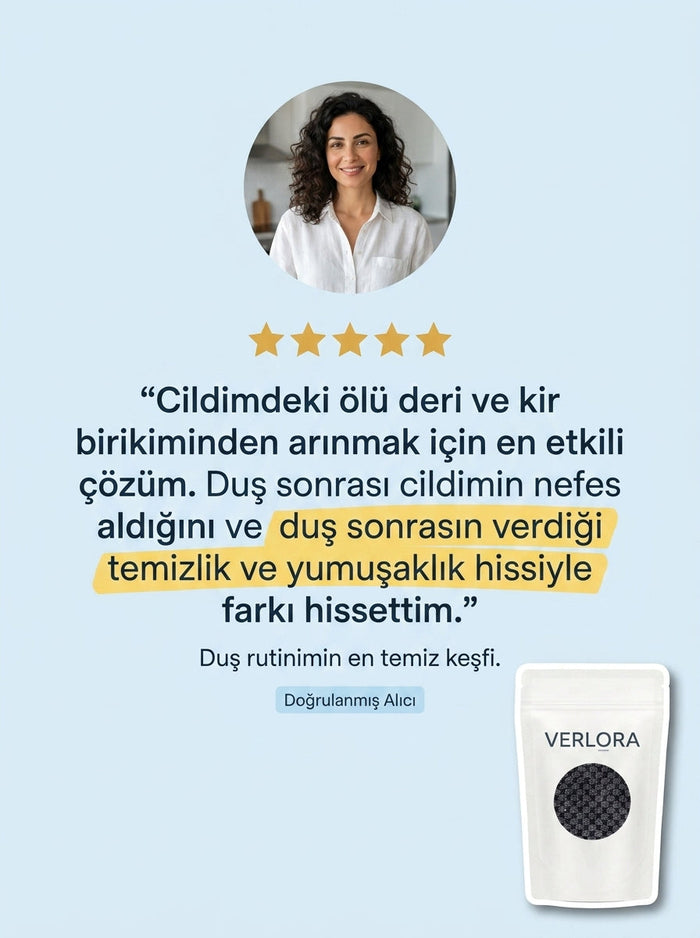 VERLORA Peeling Duş Havlusu 4