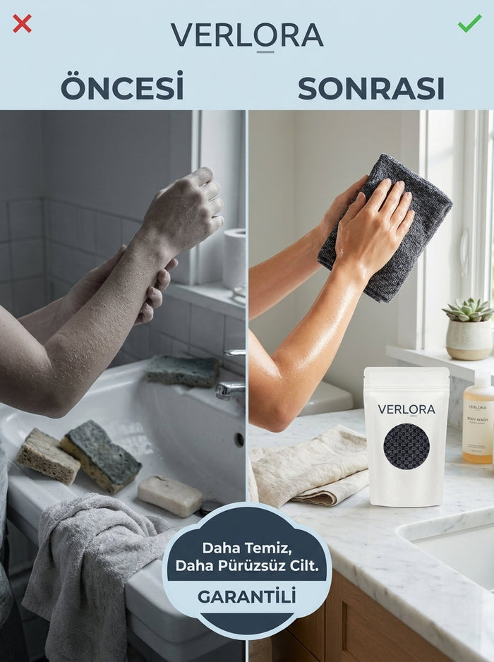 VERLORA Peeling Duş Havlusu 7