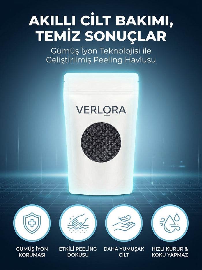 VERLORA Peeling Duş Havlusu 9